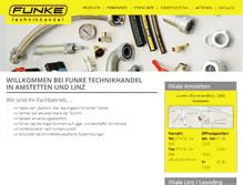 Tablet Screenshot of funke.at